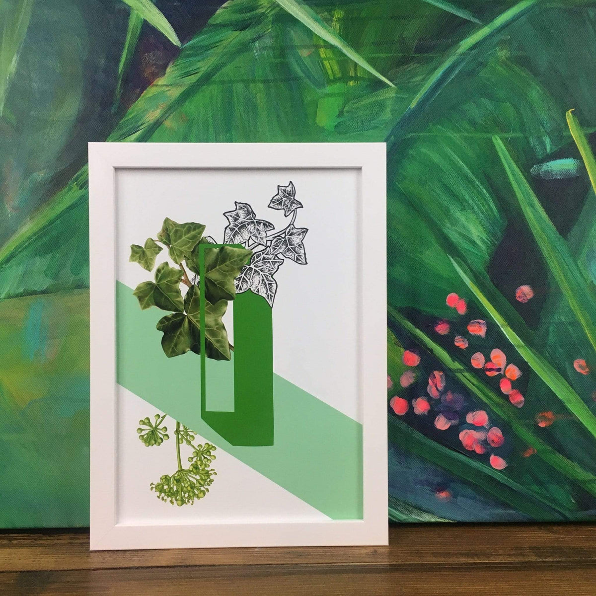 Botanical Alphabet I A2 Print