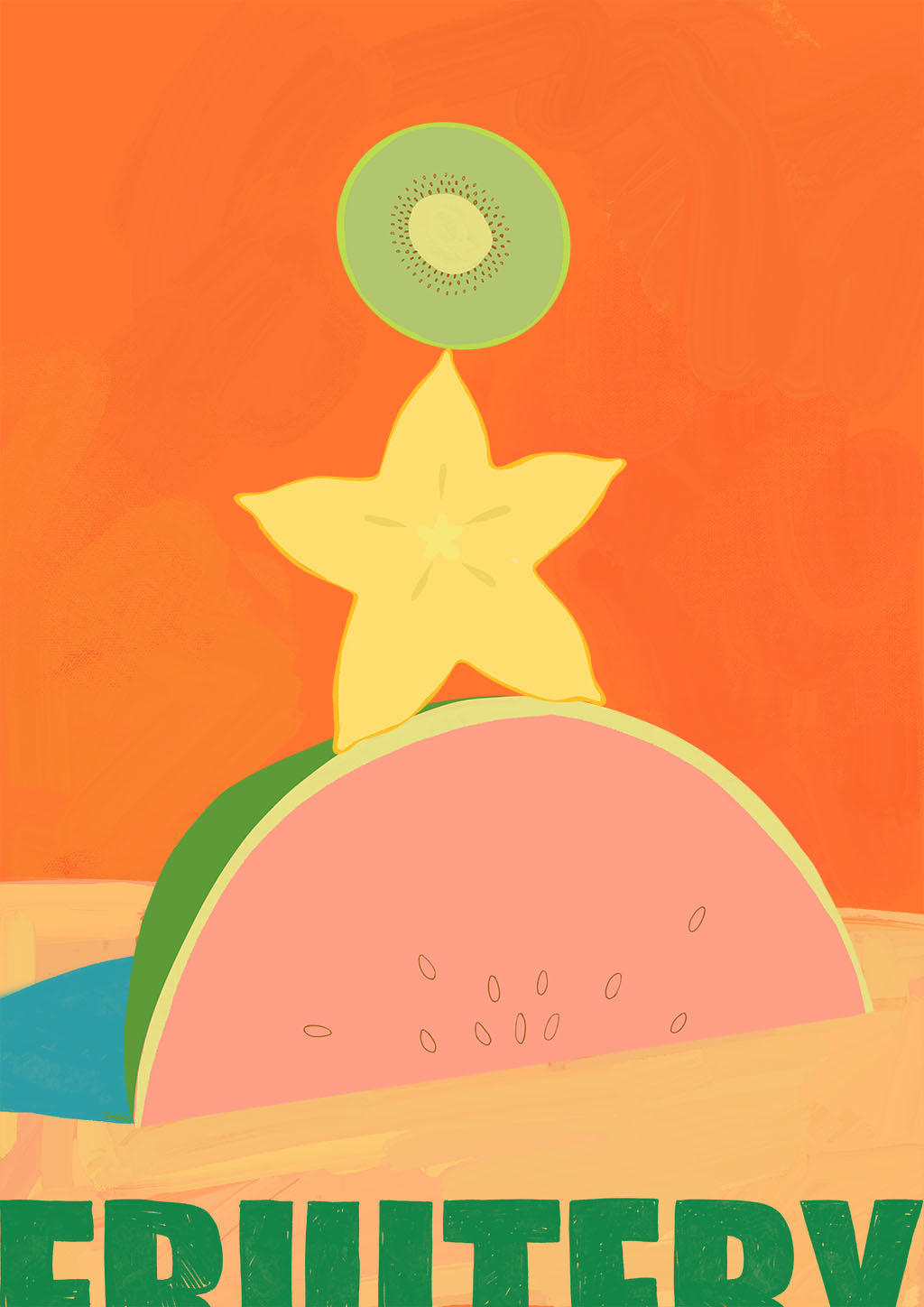 Int. Fruitery Totem Green 