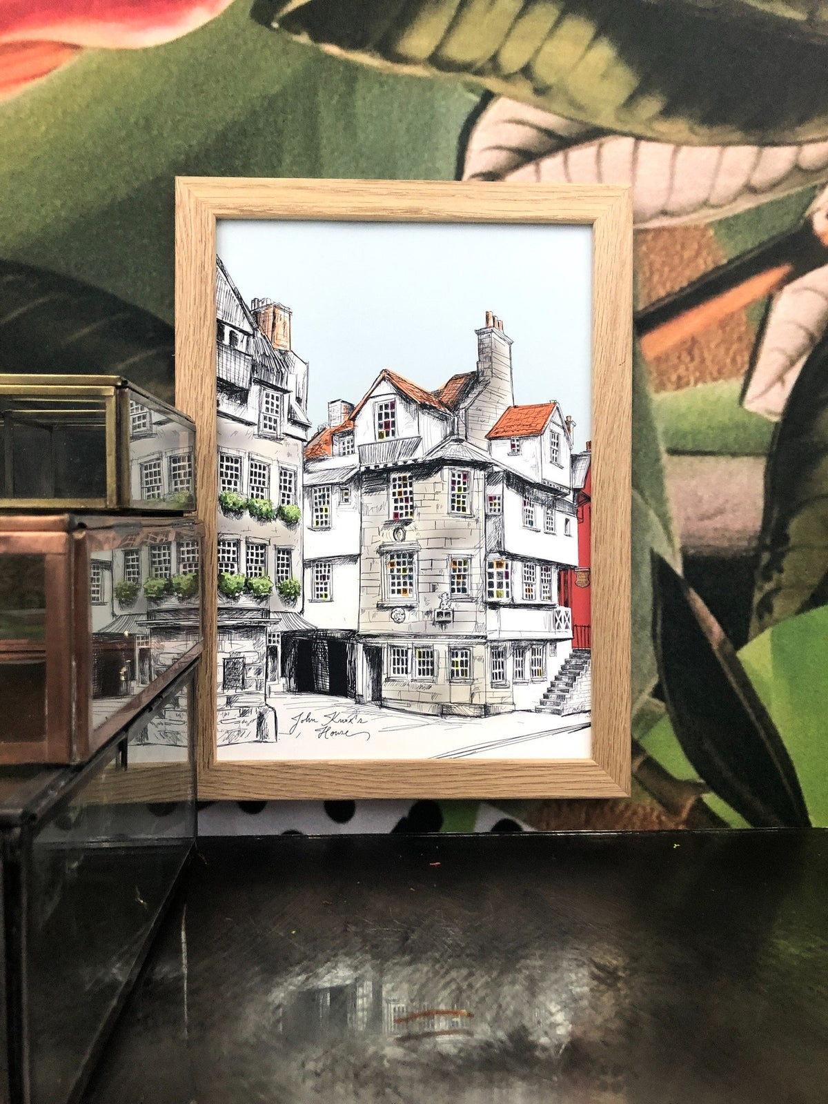 John Knox House Edinburgh A3 Print