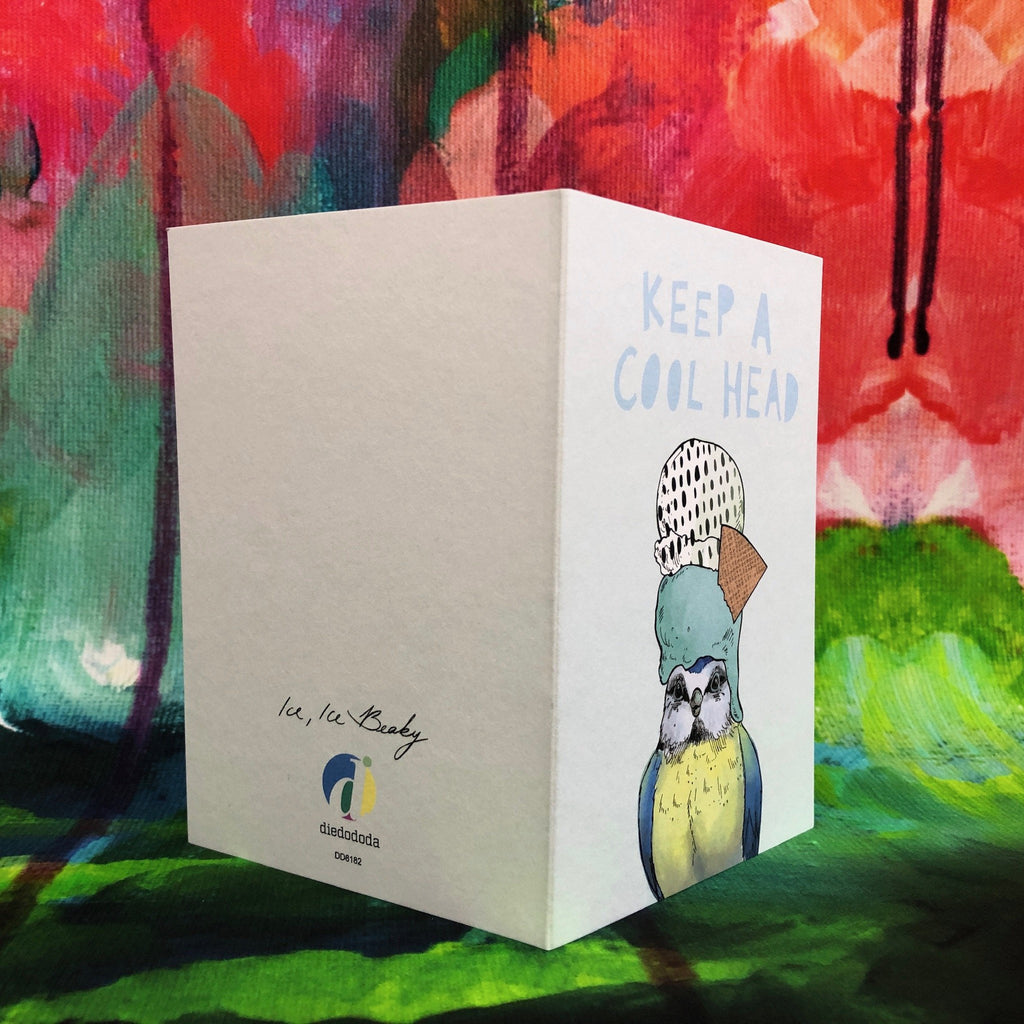 Ice Ice Beaky - Cool Head Greeting Card