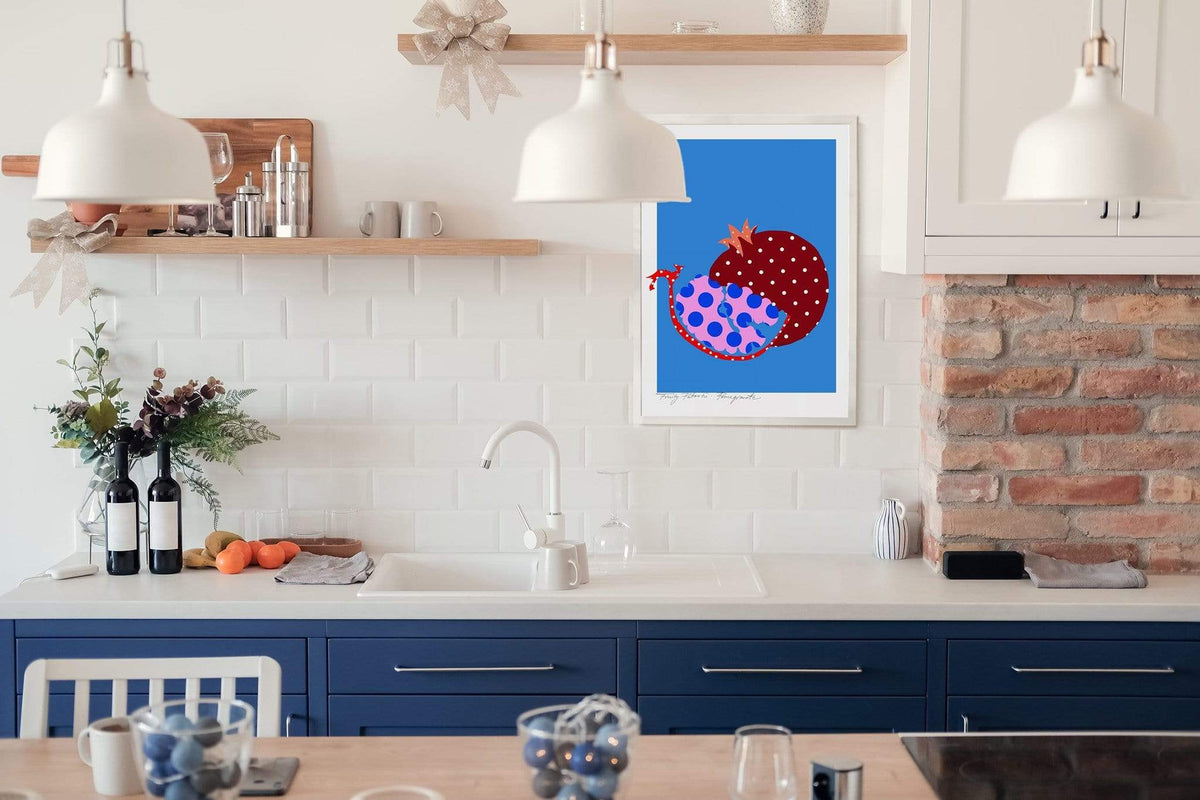 Pomegranate A2 Print