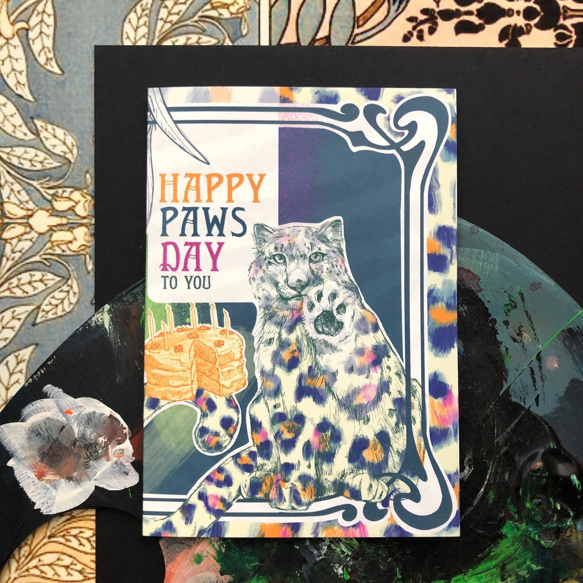 Happy Paws Day Greeting Card