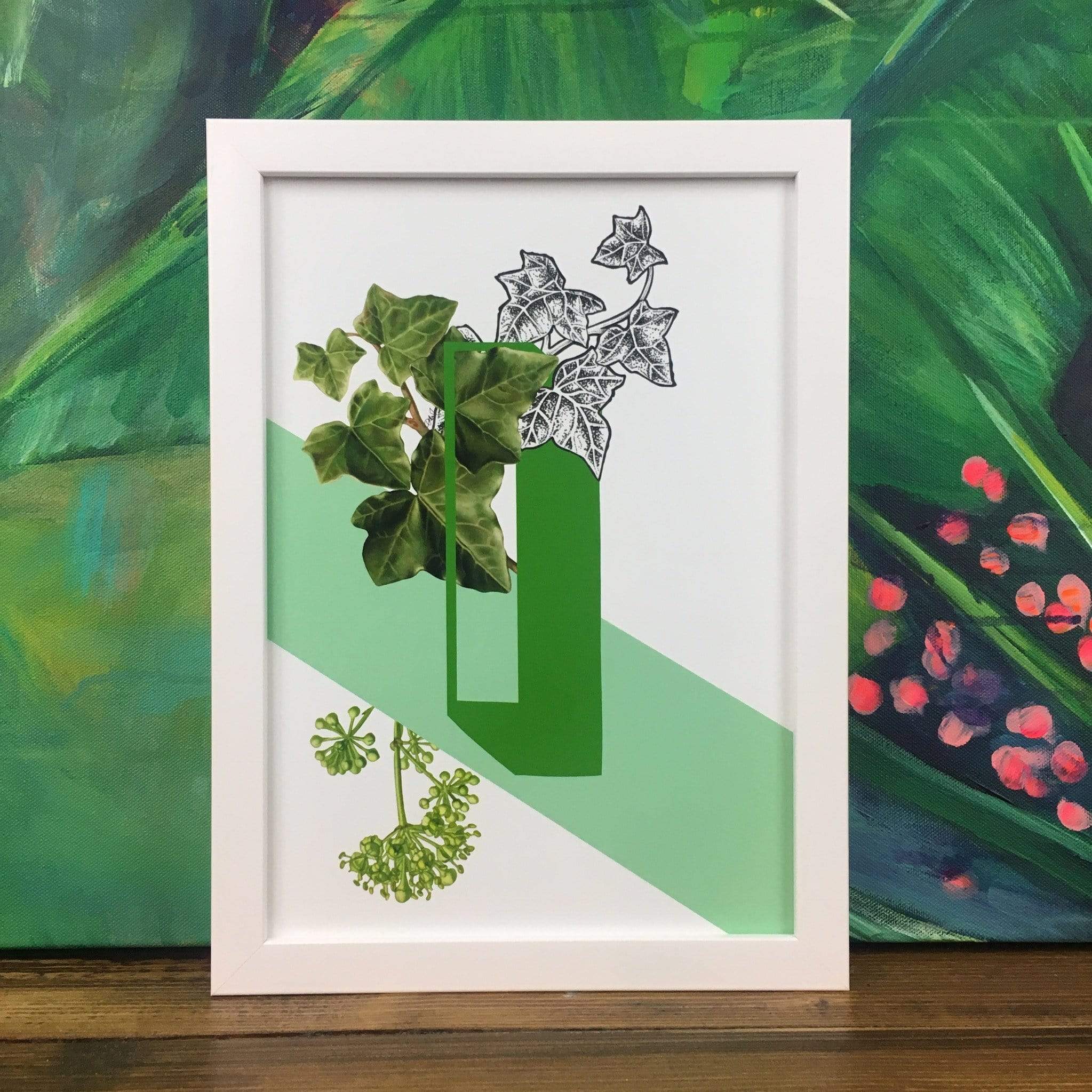 Botanical Alphabet I A2 Print