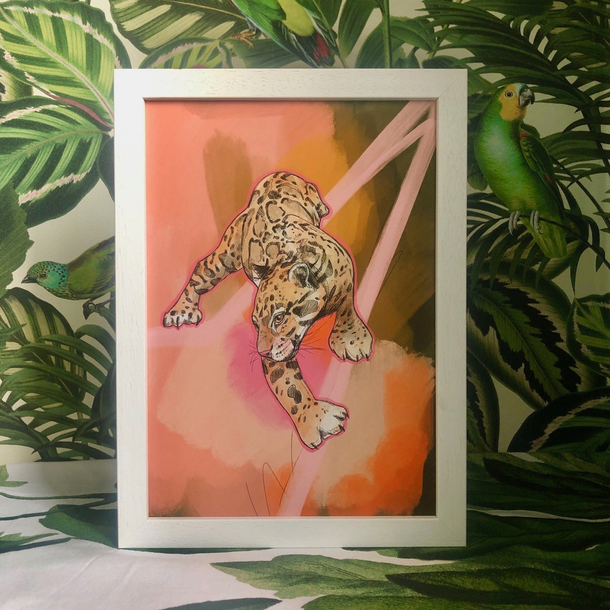 Clouded Leopard A2 Giclée Print