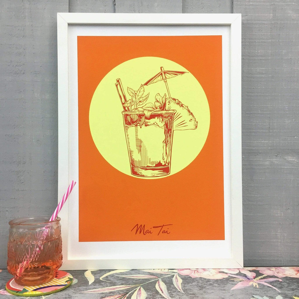 Mai Tai A2 Giclée Print