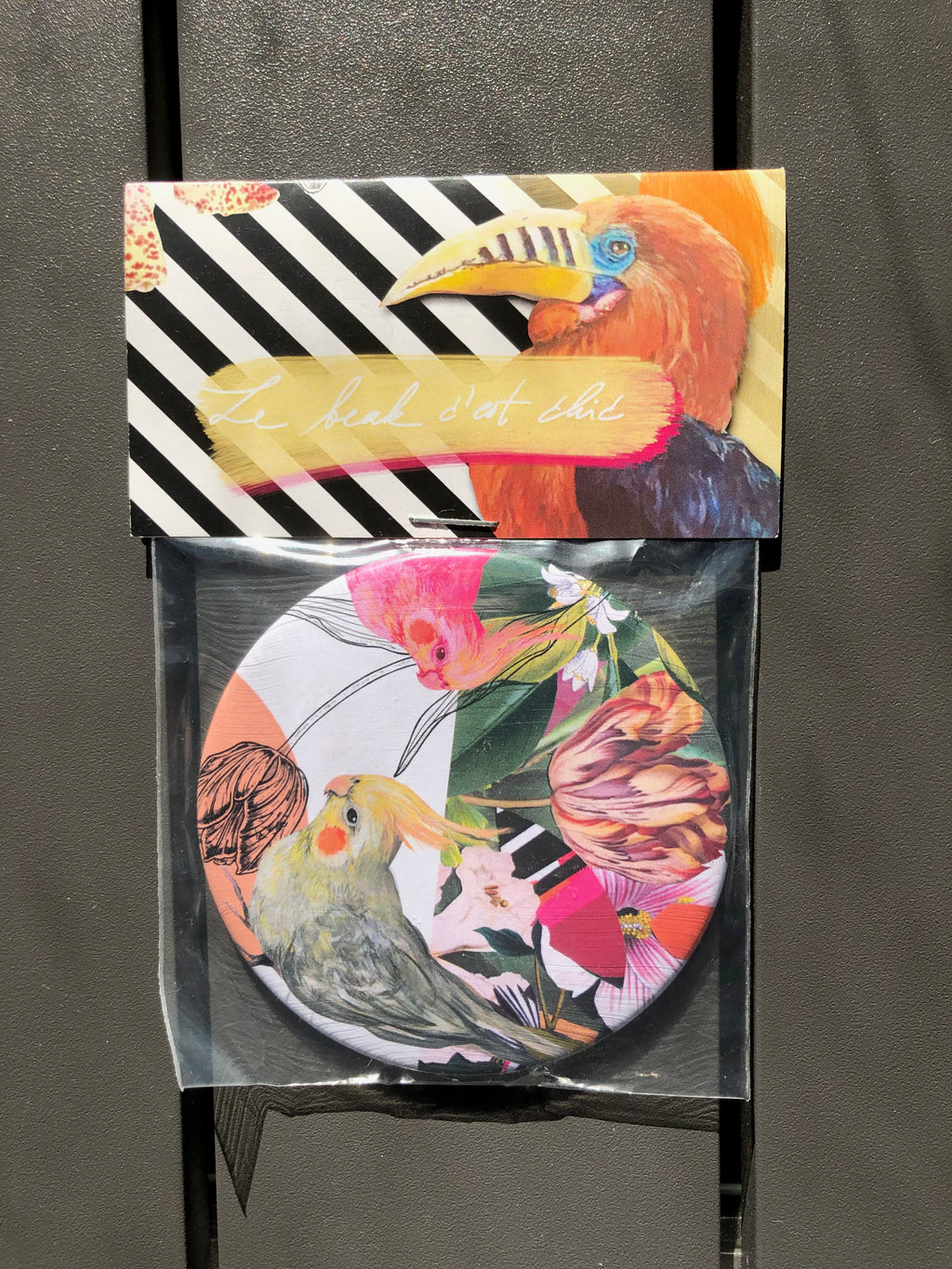 Cockatiel Pocket Mirror