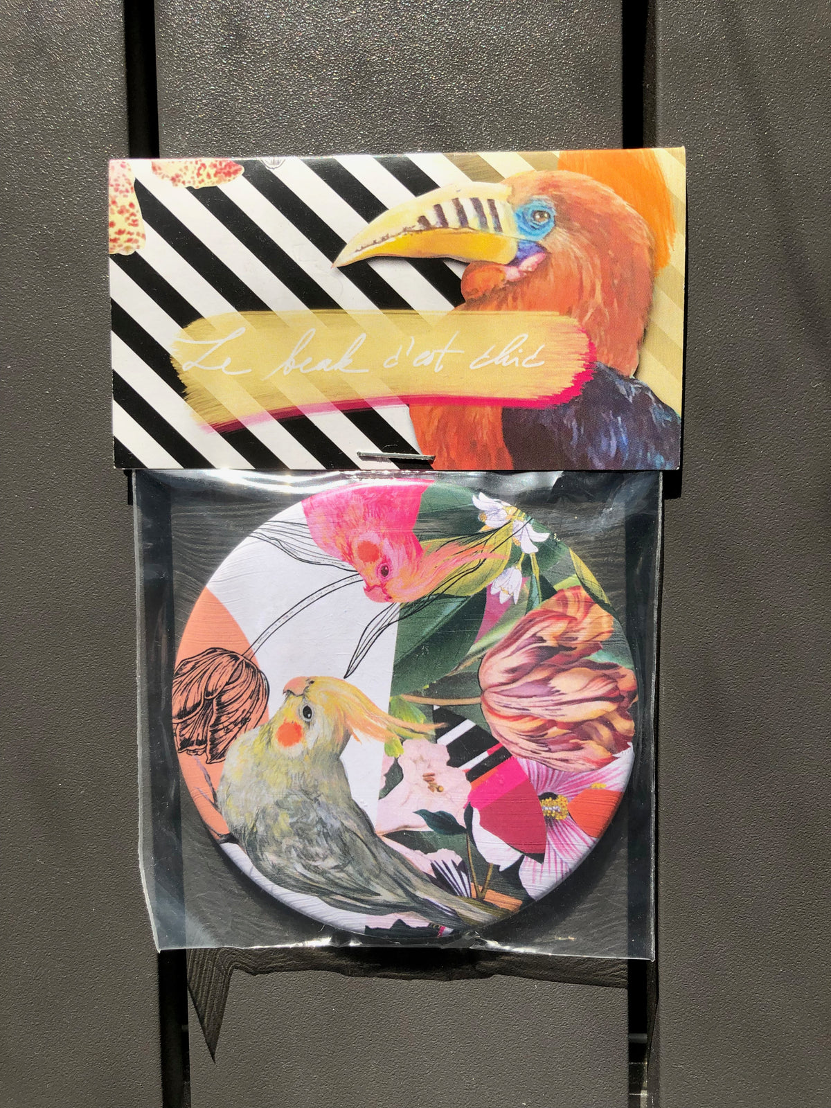 Cockatiel Pocket Mirror