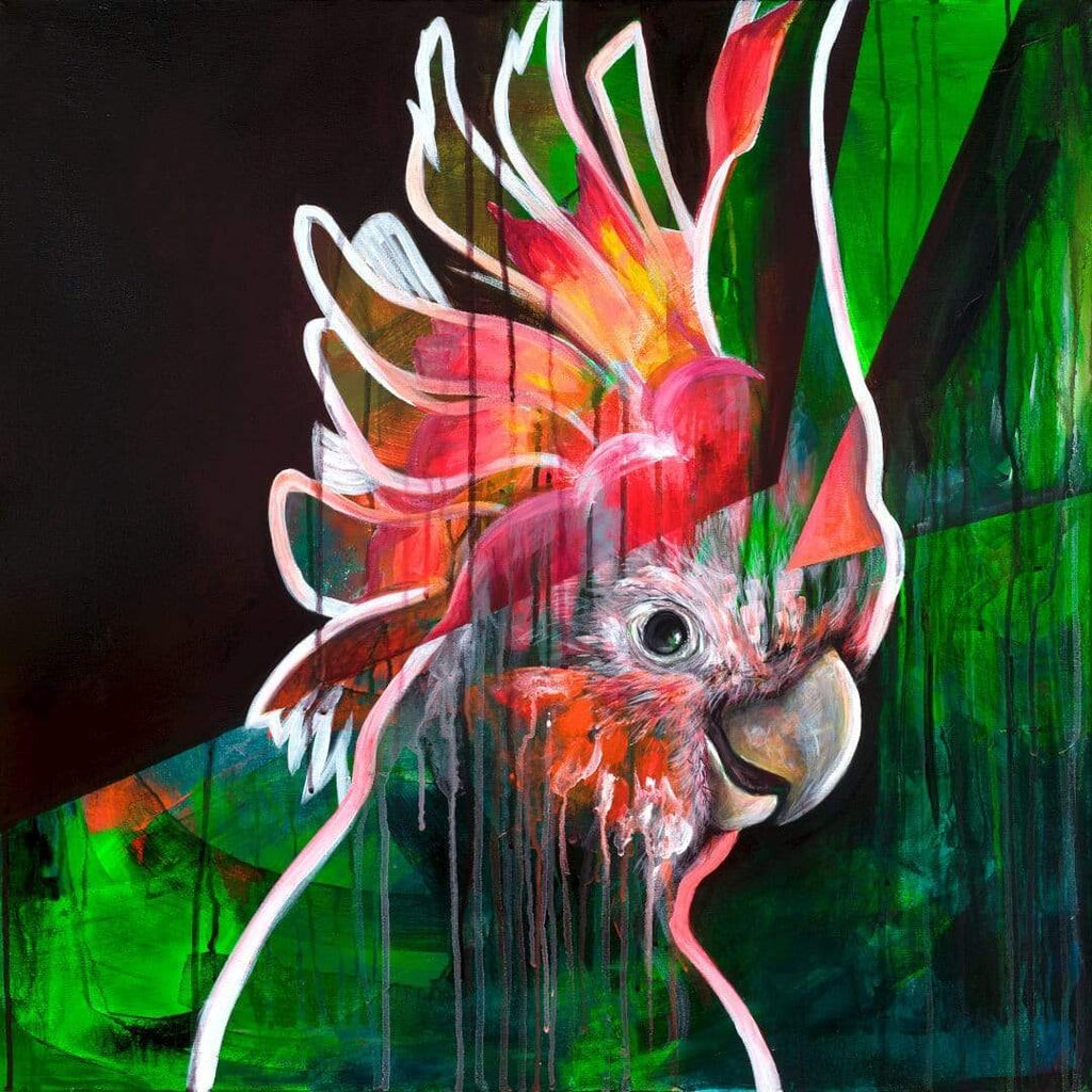 Major Mitchell's Cockatoo 12" Giclée Print