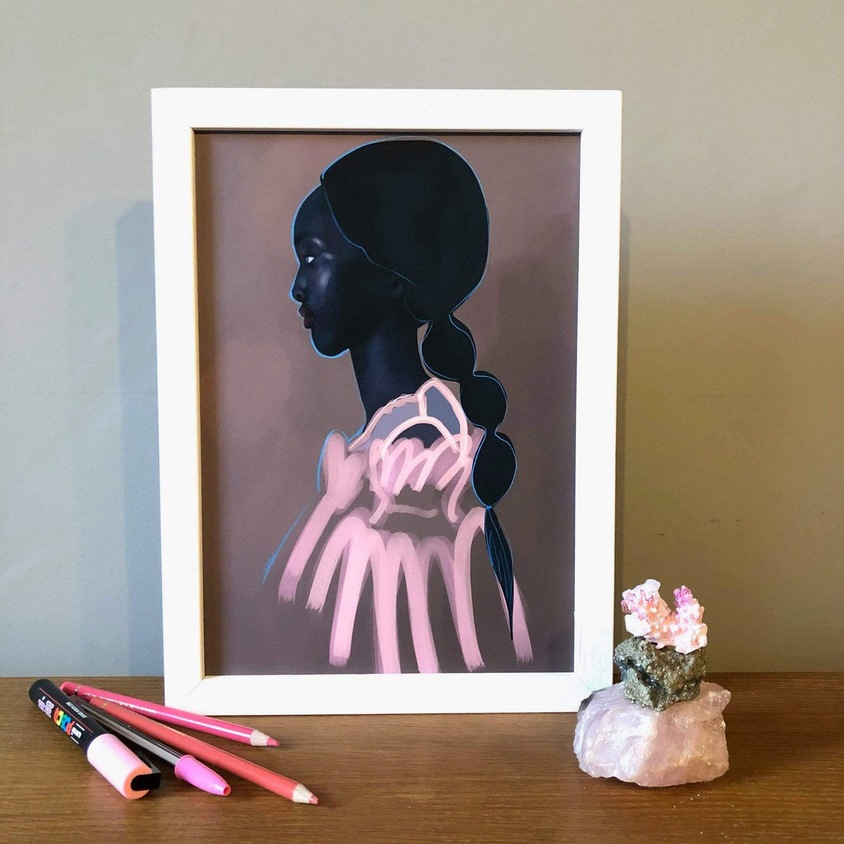 Nyaueth Niko Riam - Moment A2 Print