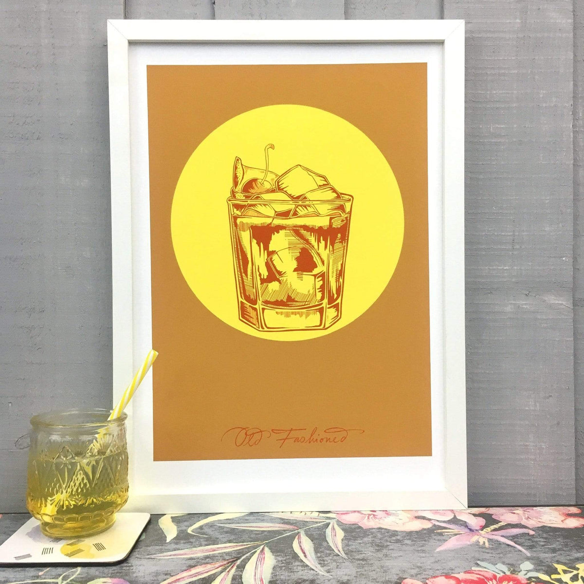 Old Fashioned A2 Giclée Print
