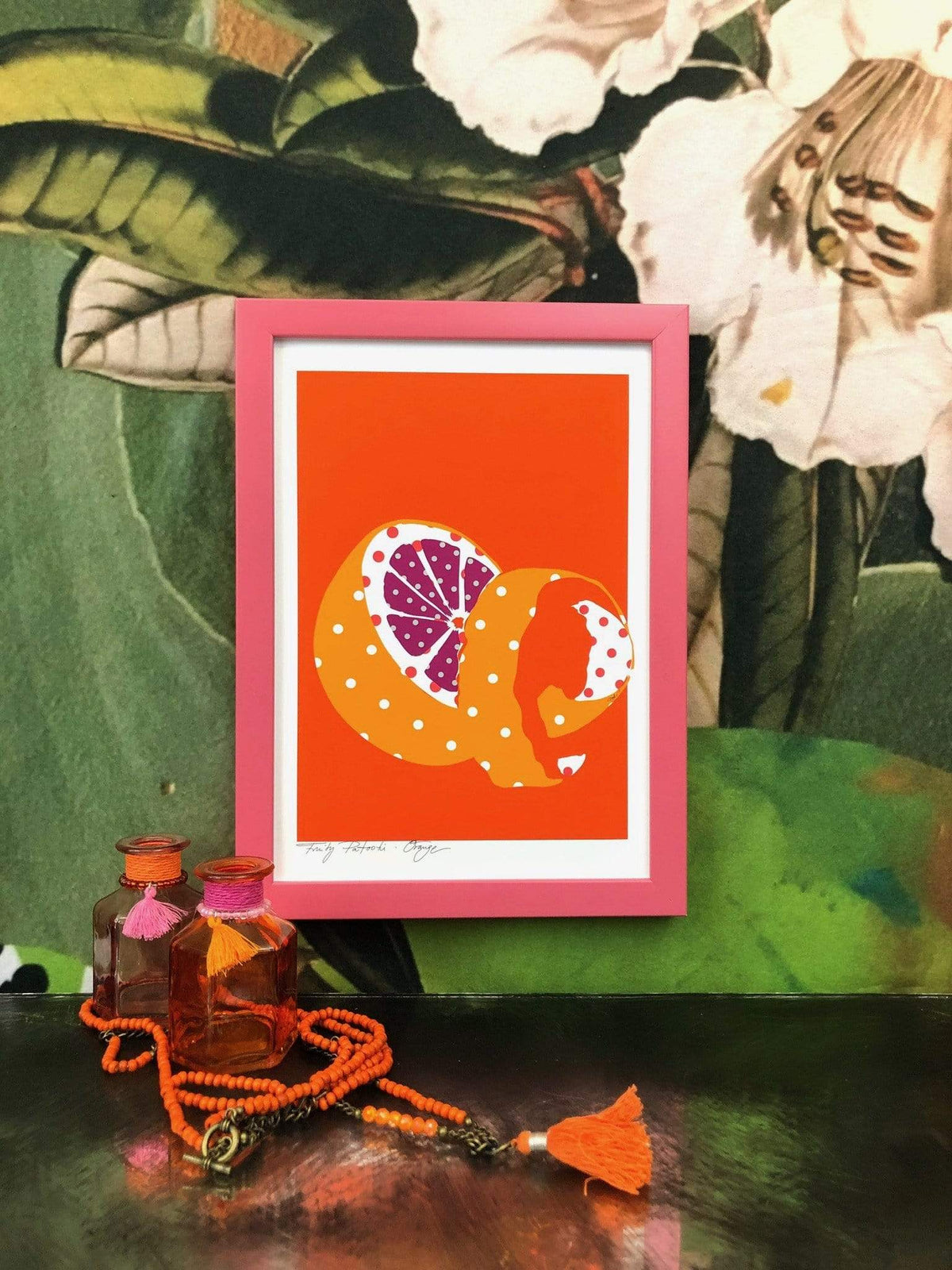 Orange A2 Print