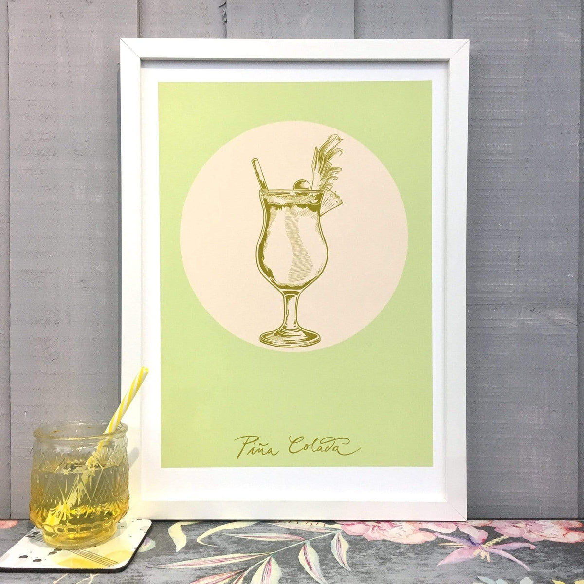 Piña Colada A3 Giclée Print