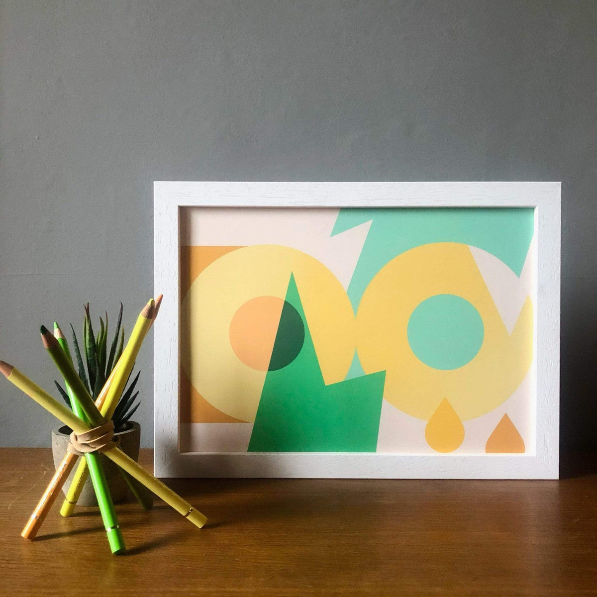 Pineapple Fritter A4 Print