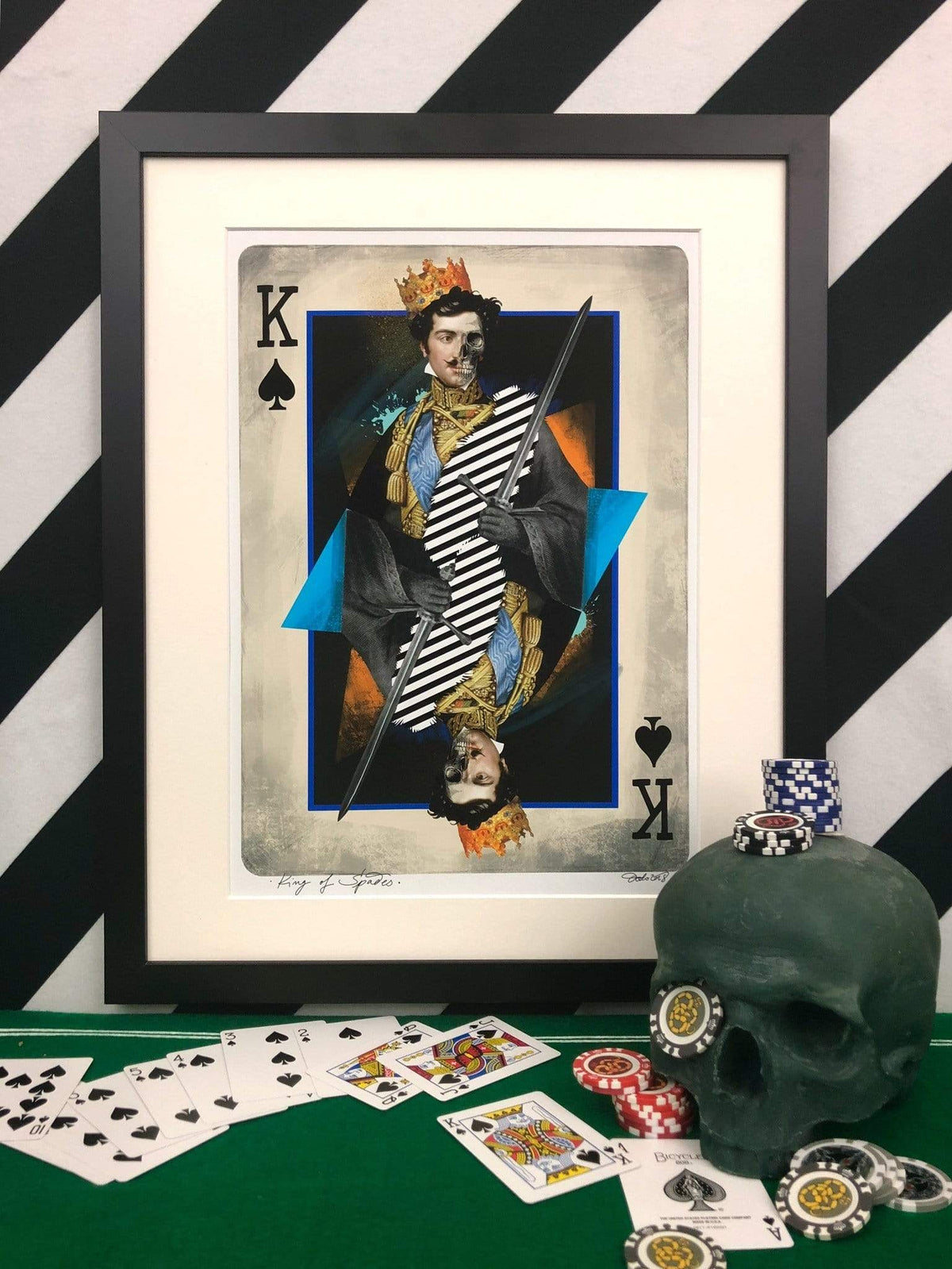 King Of Spades A2 Print