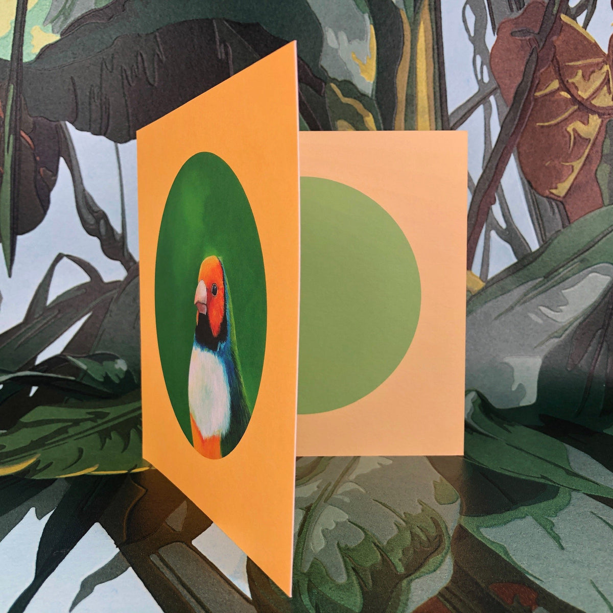 Gouldian Finch Greeting Card