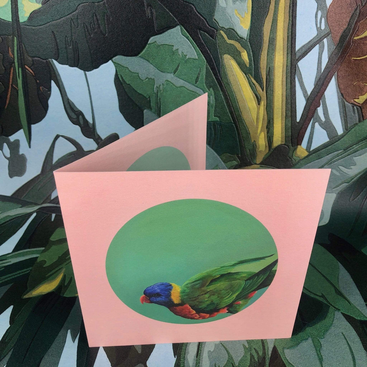 Rainbow Lorikeet Greeting Card