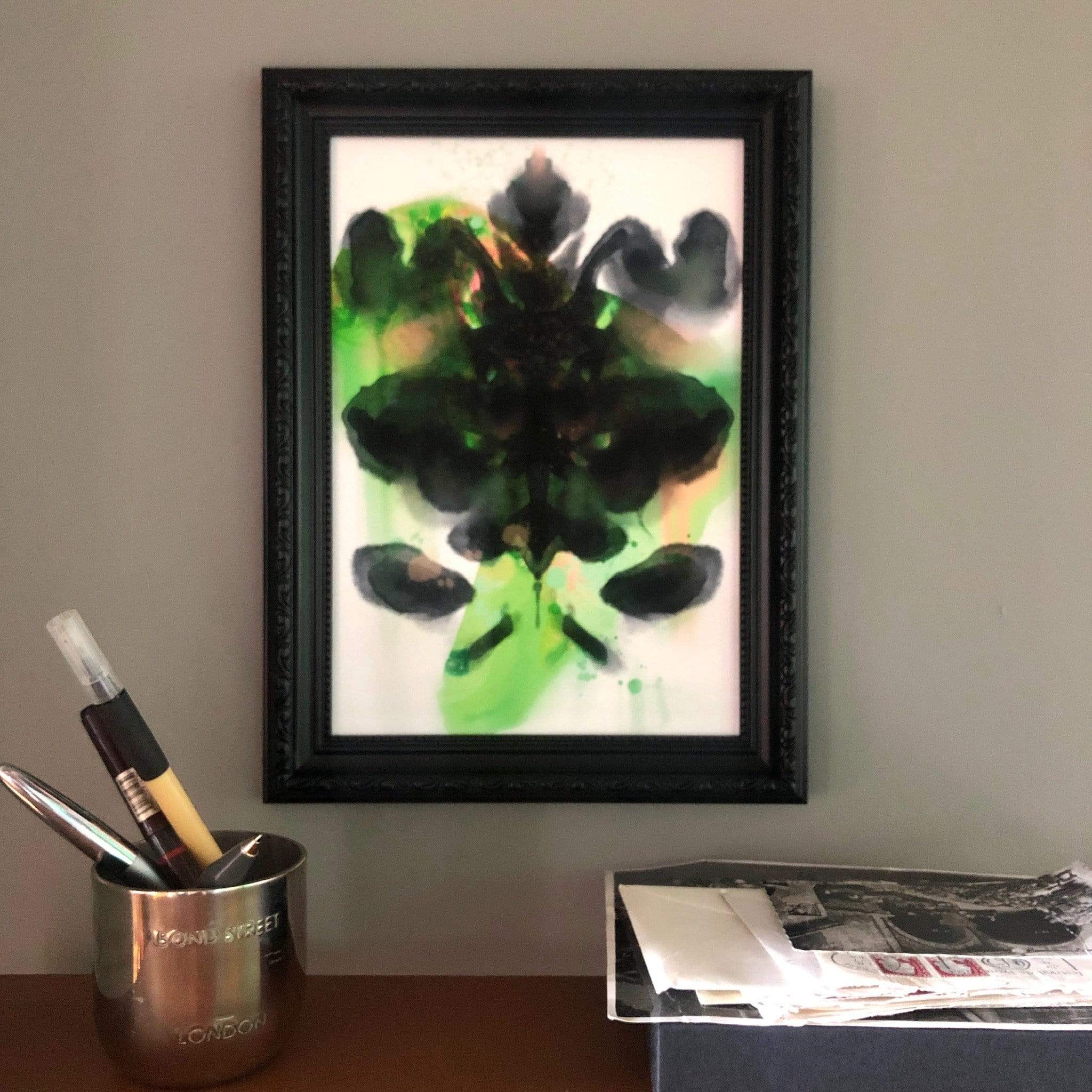Rorschach Requiem Green A2 Print