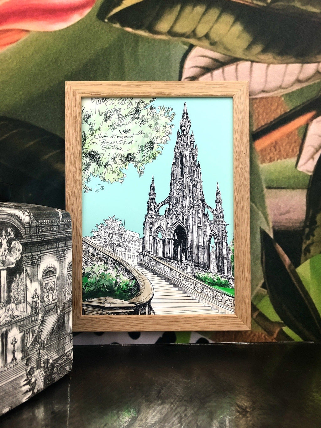 Scott Monument Edinburgh A3 Print