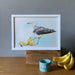 Banana Gull Giclée Art Print Sticky Beaks Art Print