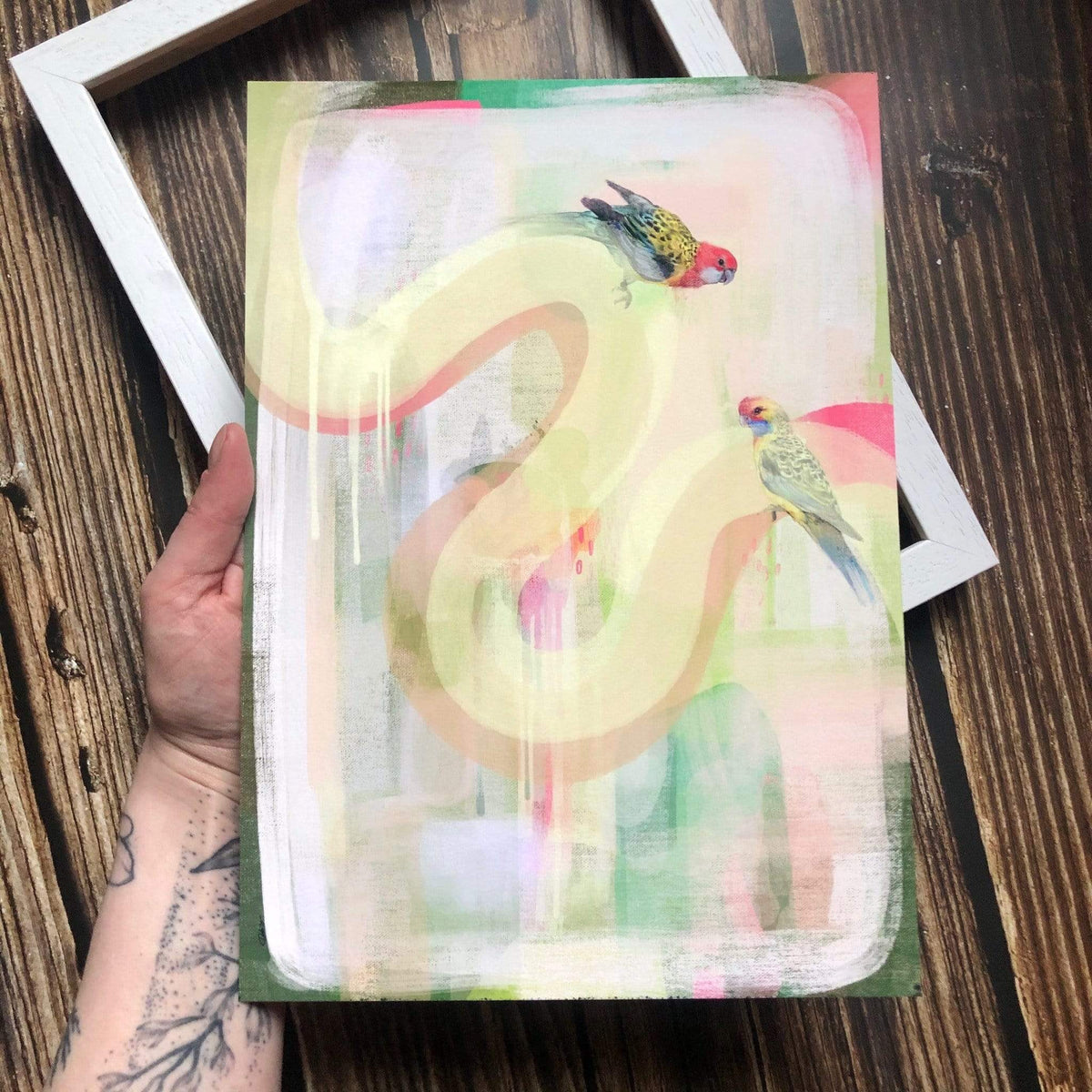 Spring Encounters A3 Giclée Print