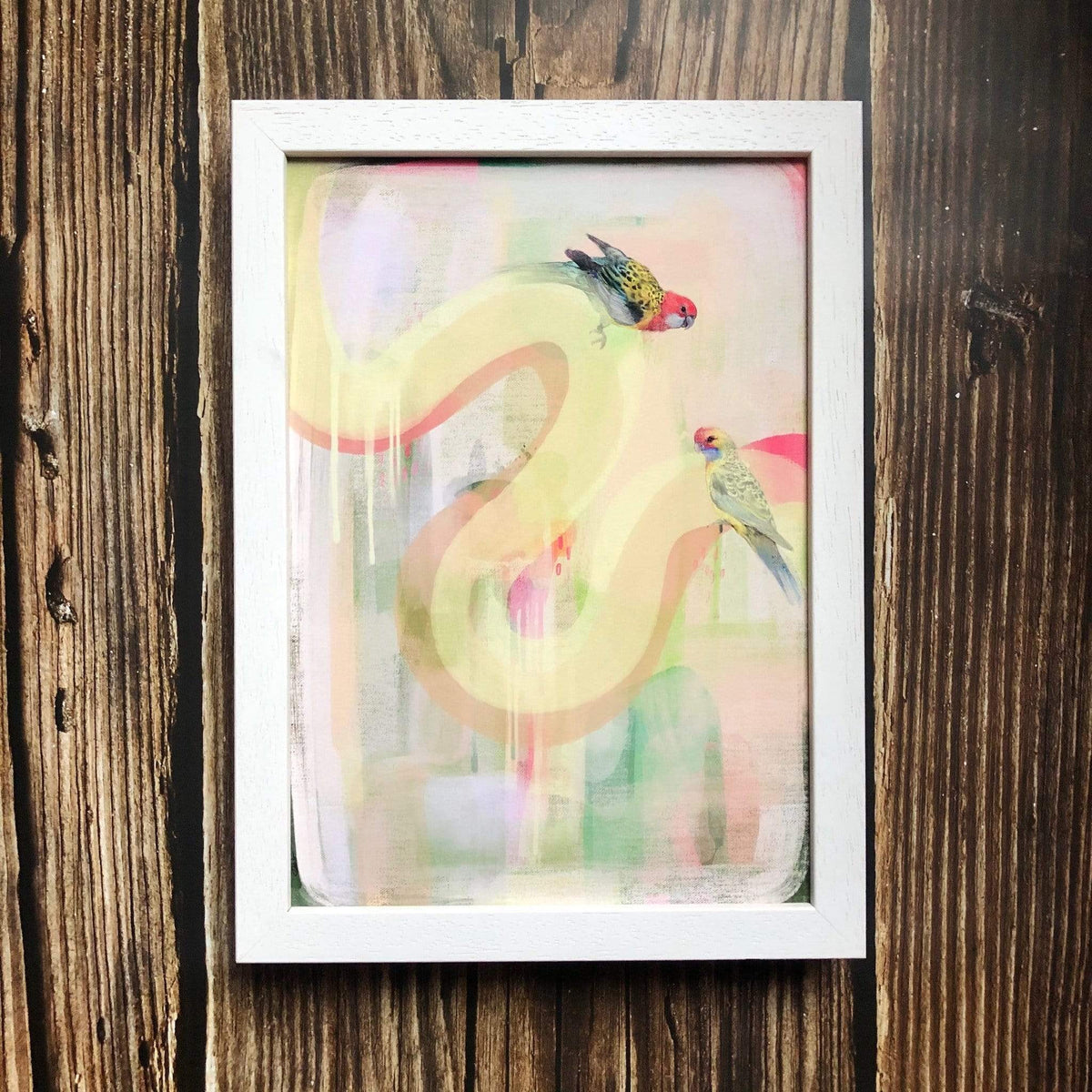 Spring Encounters A4 Giclée Print