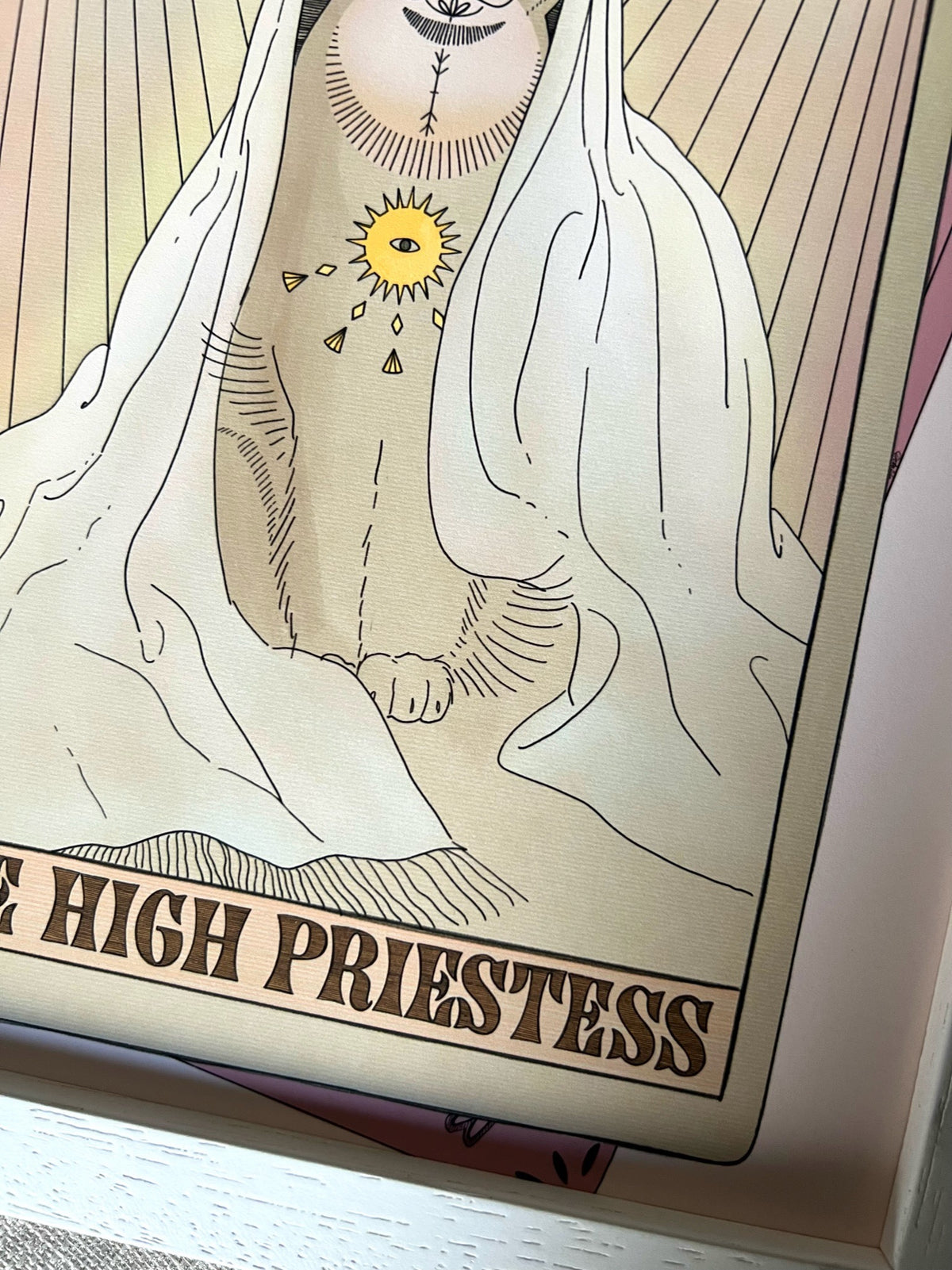 The High Priestess A4 Print