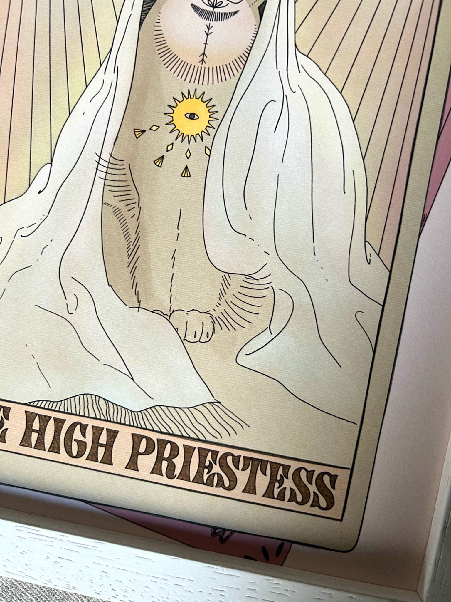 The High Priestess A2 Matte Print