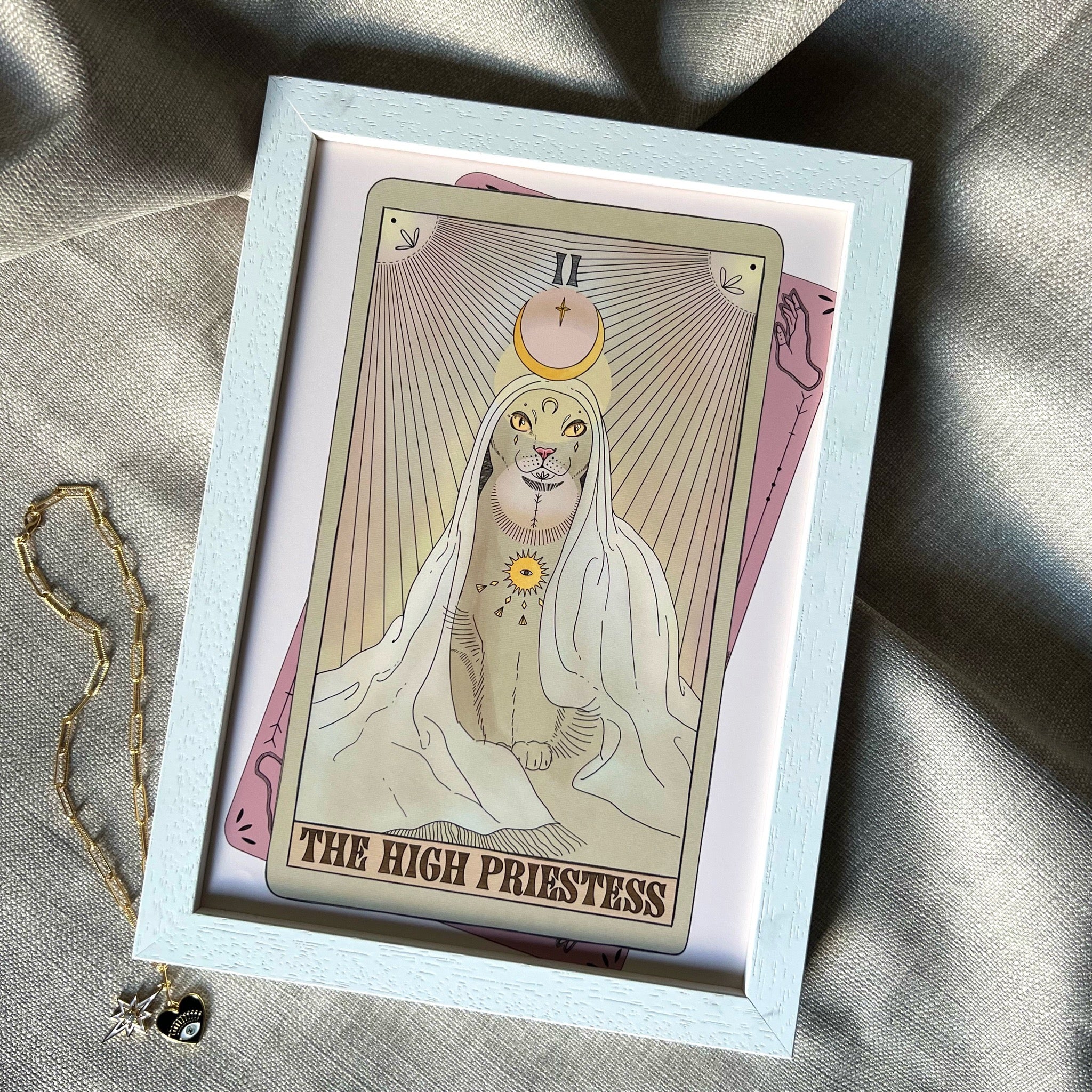 The High Priestess A4 Matte Print