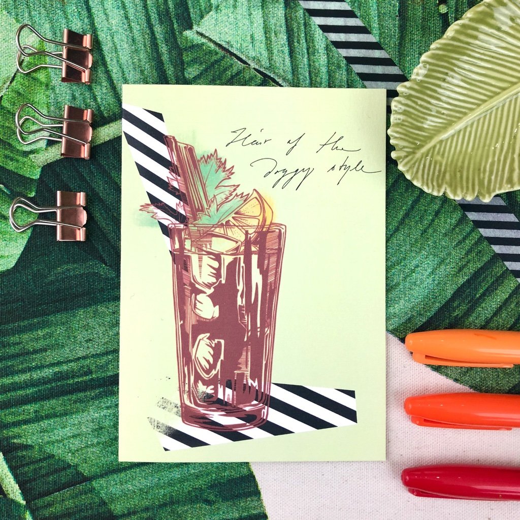 Bloody Mary Greeting Card