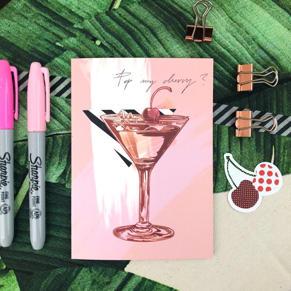 Manhattan Greeting Card