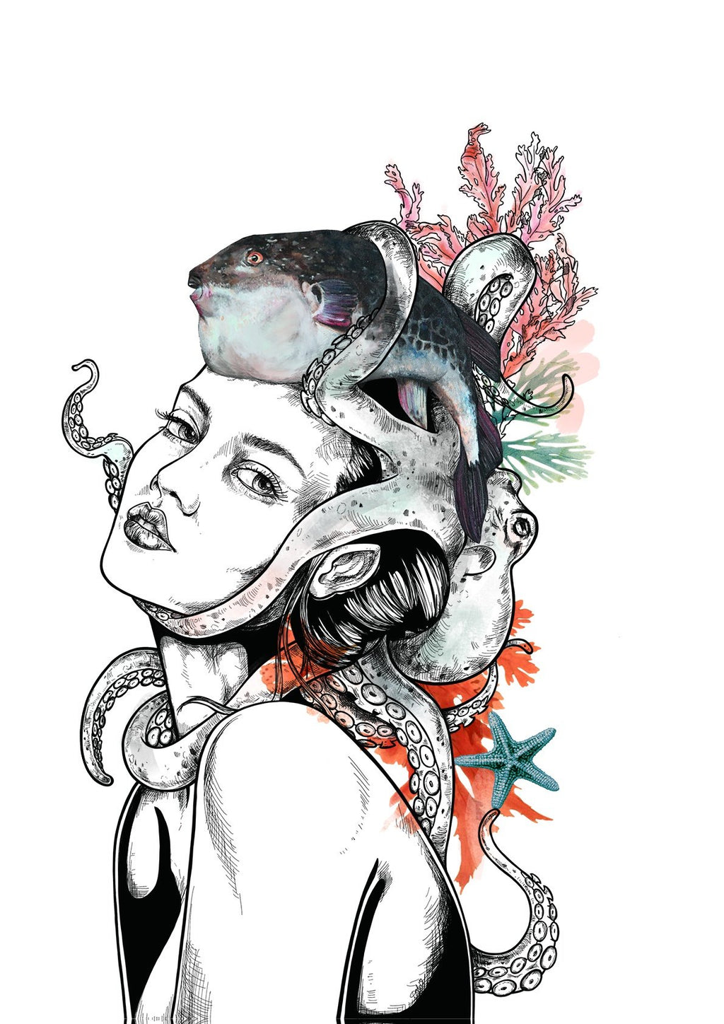 Sea A3 Print