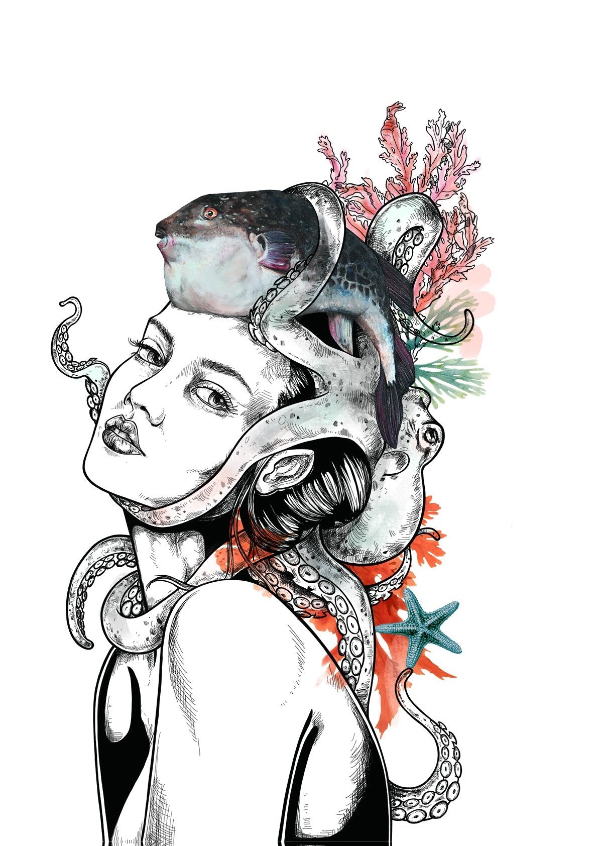 Sea A3 Print