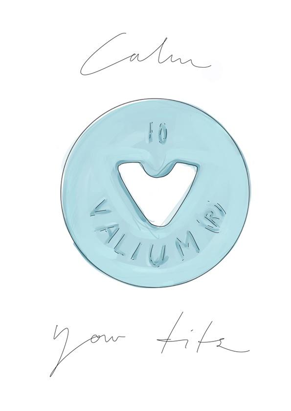 Calm Your Tits Greeting Card