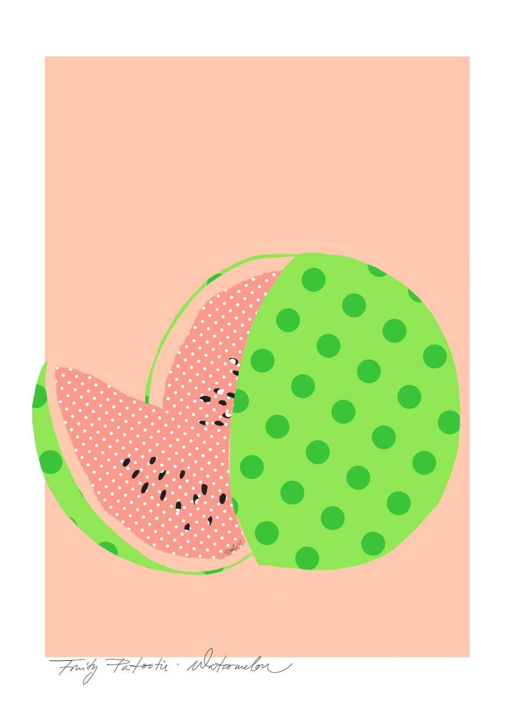 Watermelon Matte Art Print