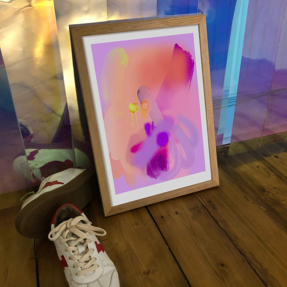 Chromatose No.01/Lilac A3 Giclée Print