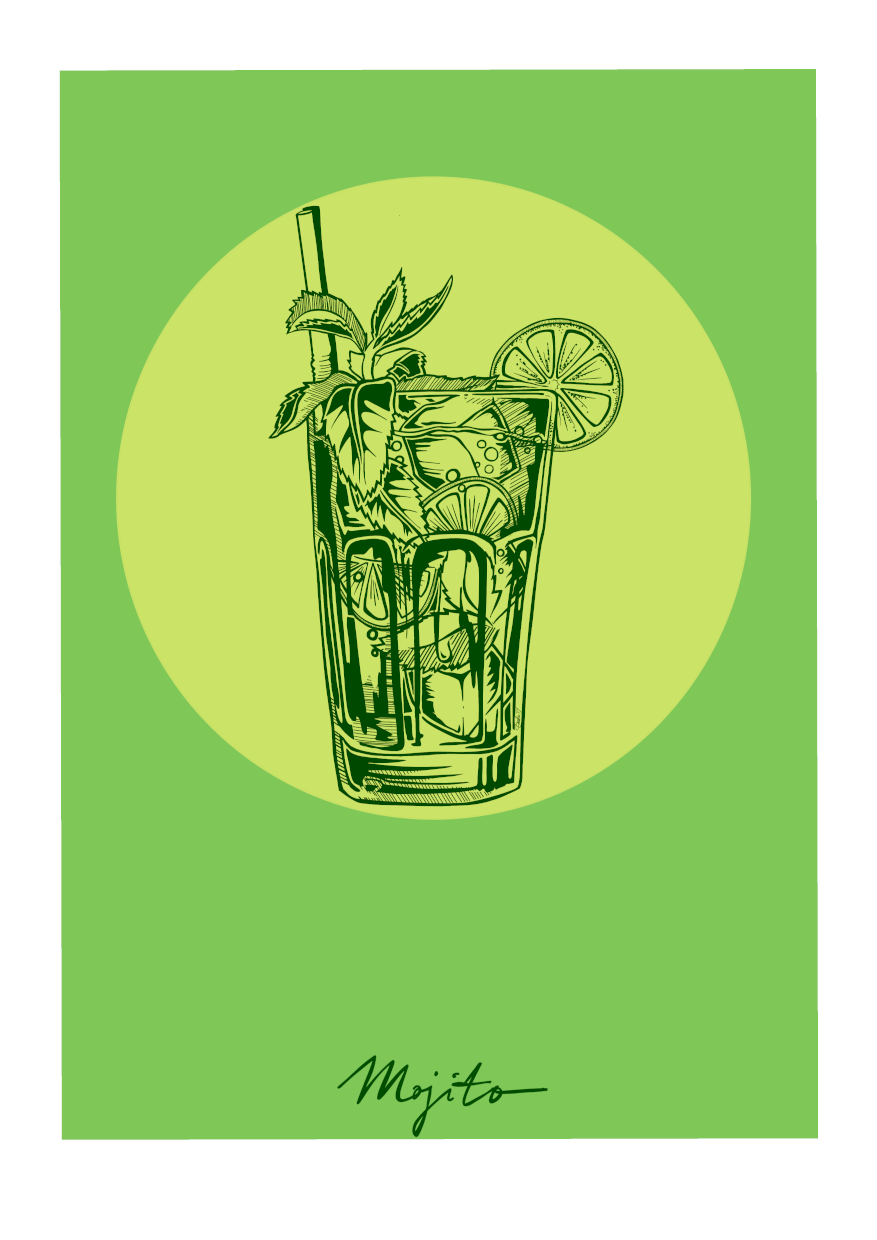 Mojito Giclée Art Print