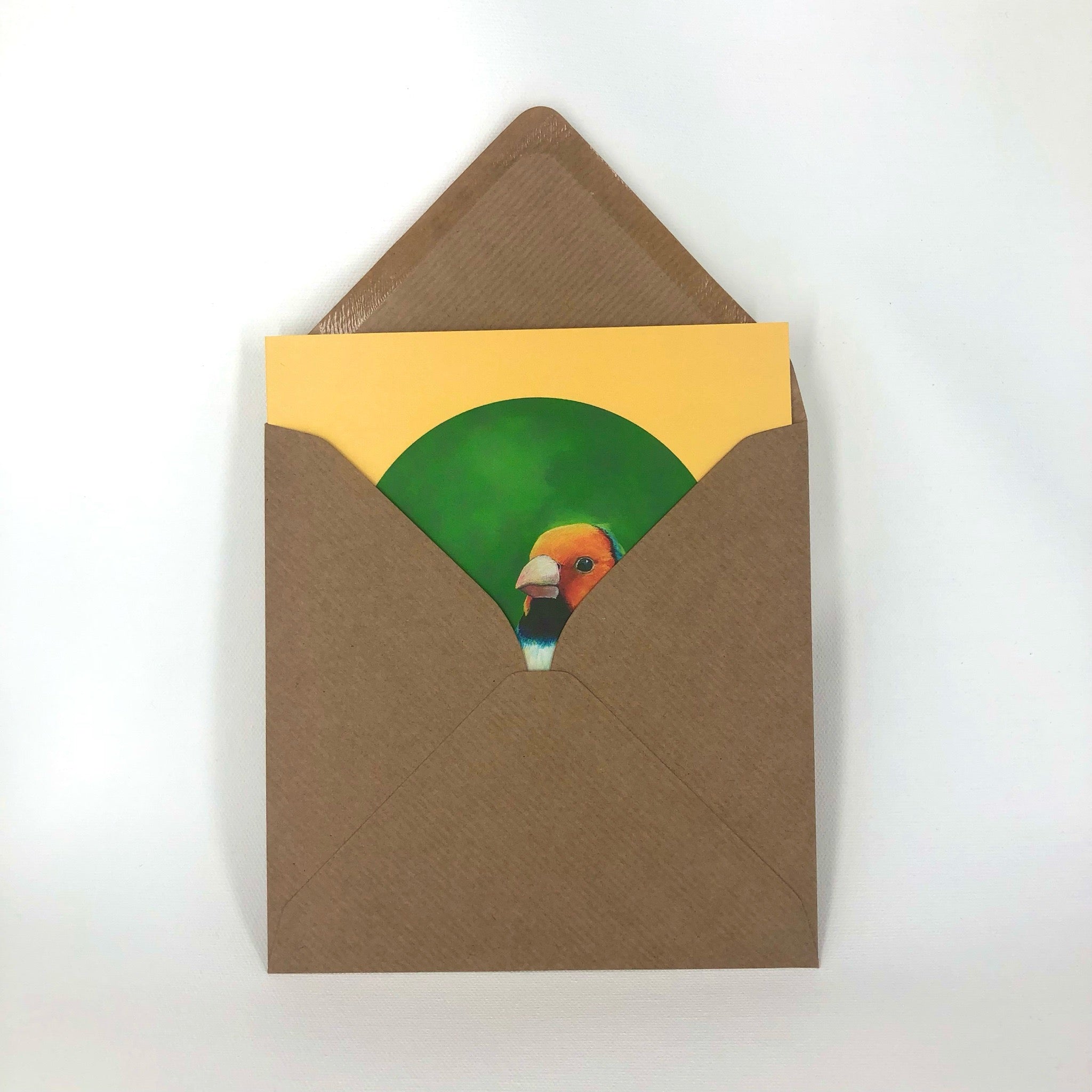 Gouldian Finch Greeting Card
