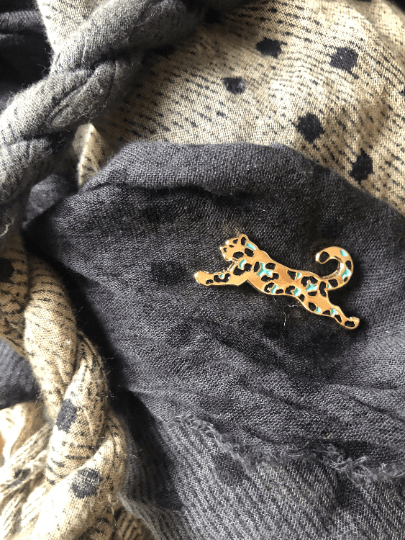Lovely Leopard Pin