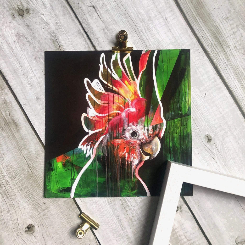 Major Mitchell's Cockatoo 12" Giclée Print