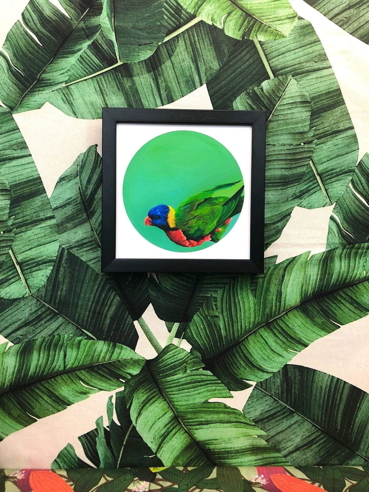 Rainbow Lorikeet 8" Giclée Print