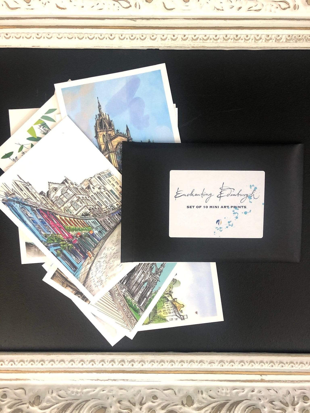 Enchanting Edinburgh Mini Art Print Set
